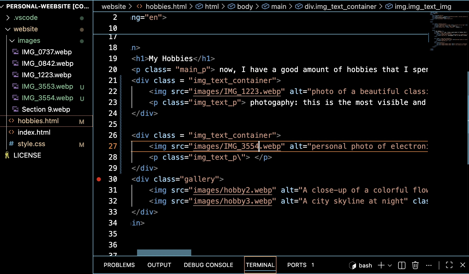 a picture of my hobby